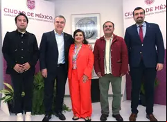 Clara Brugada se reunió con presidente del CCE, CDMX