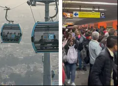 Restablecen servicio en Cablebús Línea 3 tras poco más de 2 horas