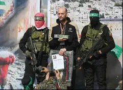 Yair Horn fue uno de los liberados por el grupo islamista Hamás. (AFP)