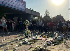Amigos y familiares rinden homenaje a Bere y Miguel en el Parque Bicentenario