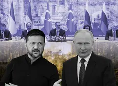 Turquía es el mediador en las negociaciones entre Rusia y Ucrania (Reuters | Diseño: Diego Morato)