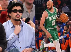 Bad Bunny da mala suerte a Celtics; son eliminados