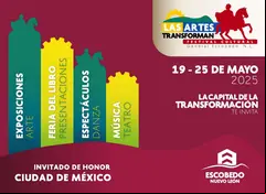 Logo del festival Las Artes Transforman a realizarse en Escobedo, Nuevo León