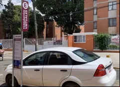 Parquímetros en el municipio de Ecatepec.