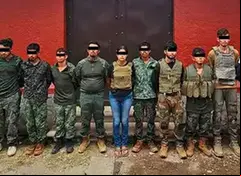 A prisión preventiva militares colombianos detenidos en Michoacán