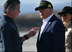 Trump: zar fronterizo debería arrestar al gobernador de California, Newsom