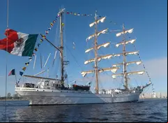 Buque Cuauhtémoc cuenta con un seguro por  24 millones de dólares
