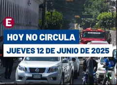 Restringen circulación de estos autos en CDMX y Edomex este jueves 12 de junio