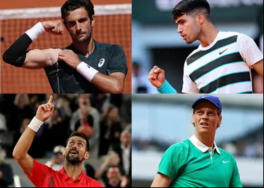 Roland Garros 2025: Enfrentamientos y detalles de las Semifinales
