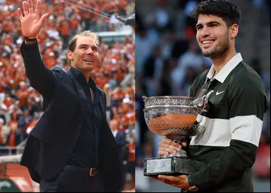 ¡Brutal! Carlos Alcaraz y Nadal ganan su quinto Grand Slam a la misma edad