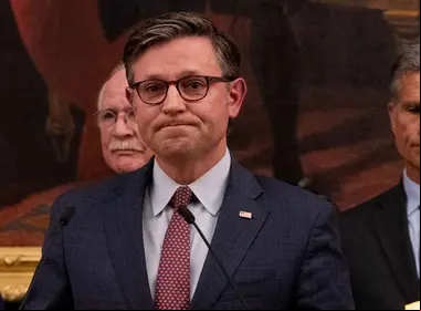 El presidente de la Cámara de Representantes de EE. UU., Mike Johnson