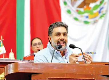 Jesús Sesma Suárez, Coordinador del Partido Verde en el Congreso capitalino.