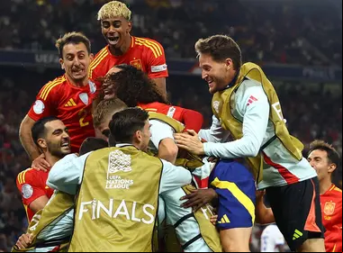 ¡España vence 5-4 a Francia y jugará final de Nations League!