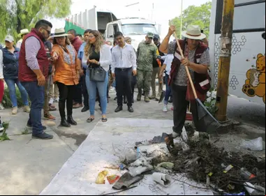 La alcaldesa añadió que la próxima convocatoria busca reflejar el compromiso del gobierno local frente al problema de la basura en la vía pública. Foto: Especial