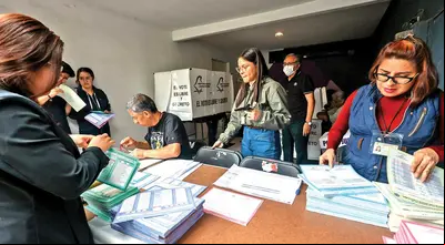 INE concluye cómputo: Contabilizan en 9 días 387 millones de votos