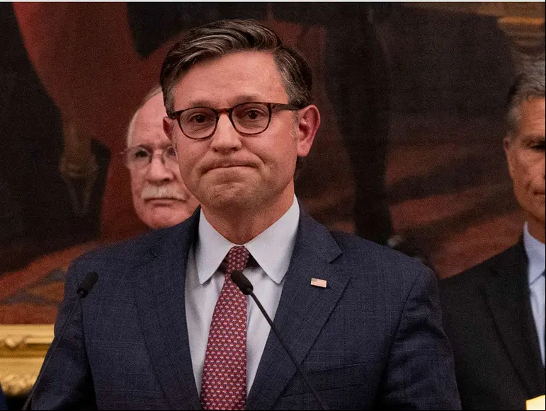 El presidente de la Cámara de Representantes de EE. UU., Mike Johnson