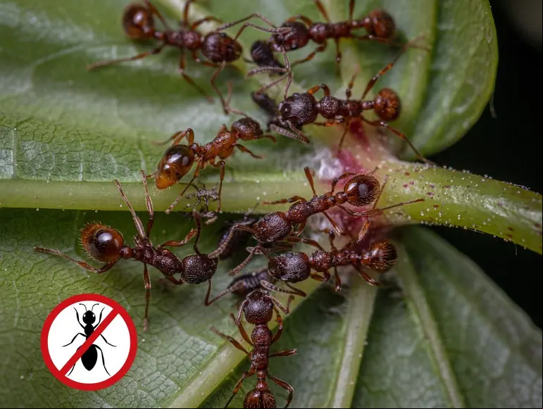 Cómo eliminar un hormiguero de hormigas rojas de forma natural Foto Canva