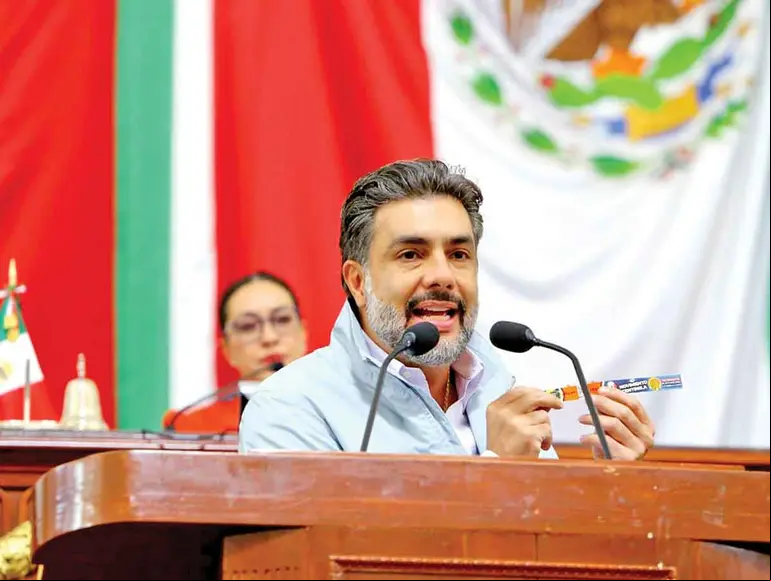 Jesús Sesma Suárez, Coordinador del Partido Verde en el Congreso capitalino.