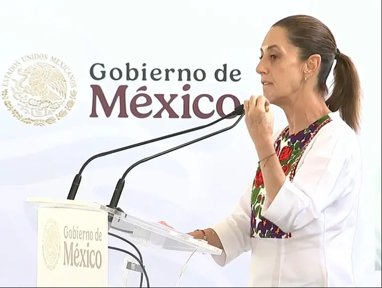 La presidenta Claudia Sheinbaum en Puebla
