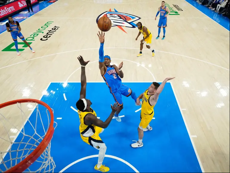 Finales NBA: Oklahoma iguala a Pacers en Juego 2