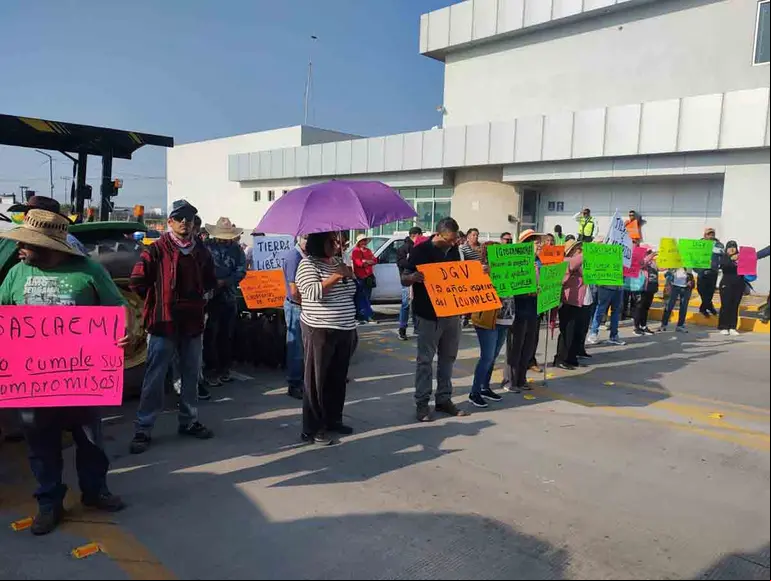 Bloqueo de más de cinco horas en el Mexiquense