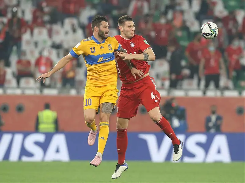 Partido entre Tigres y Bayern Múnich.