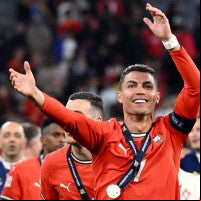 Cristiano Ronaldo sumó su tercer título en la historia con Portugal.