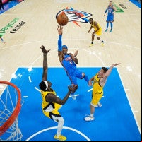 Shai Gilgeous-Alexander anotó 34 puntos para Oklahoma en el Juego 2 de las Finales de NBA ante Pacers.