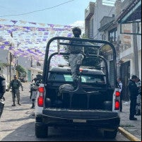 La zona donde fue hallado el bebé